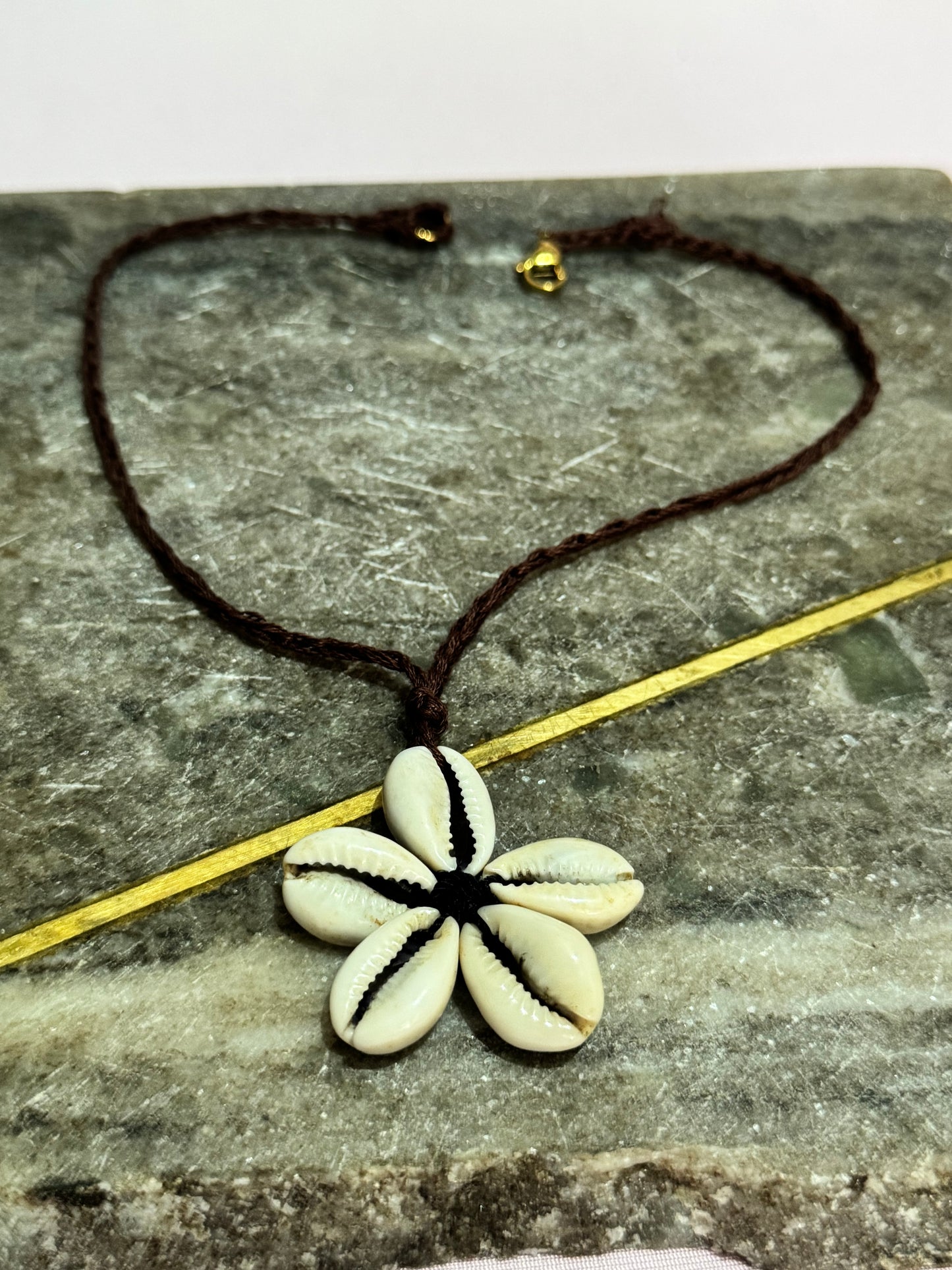 Choker estrella de caracoles