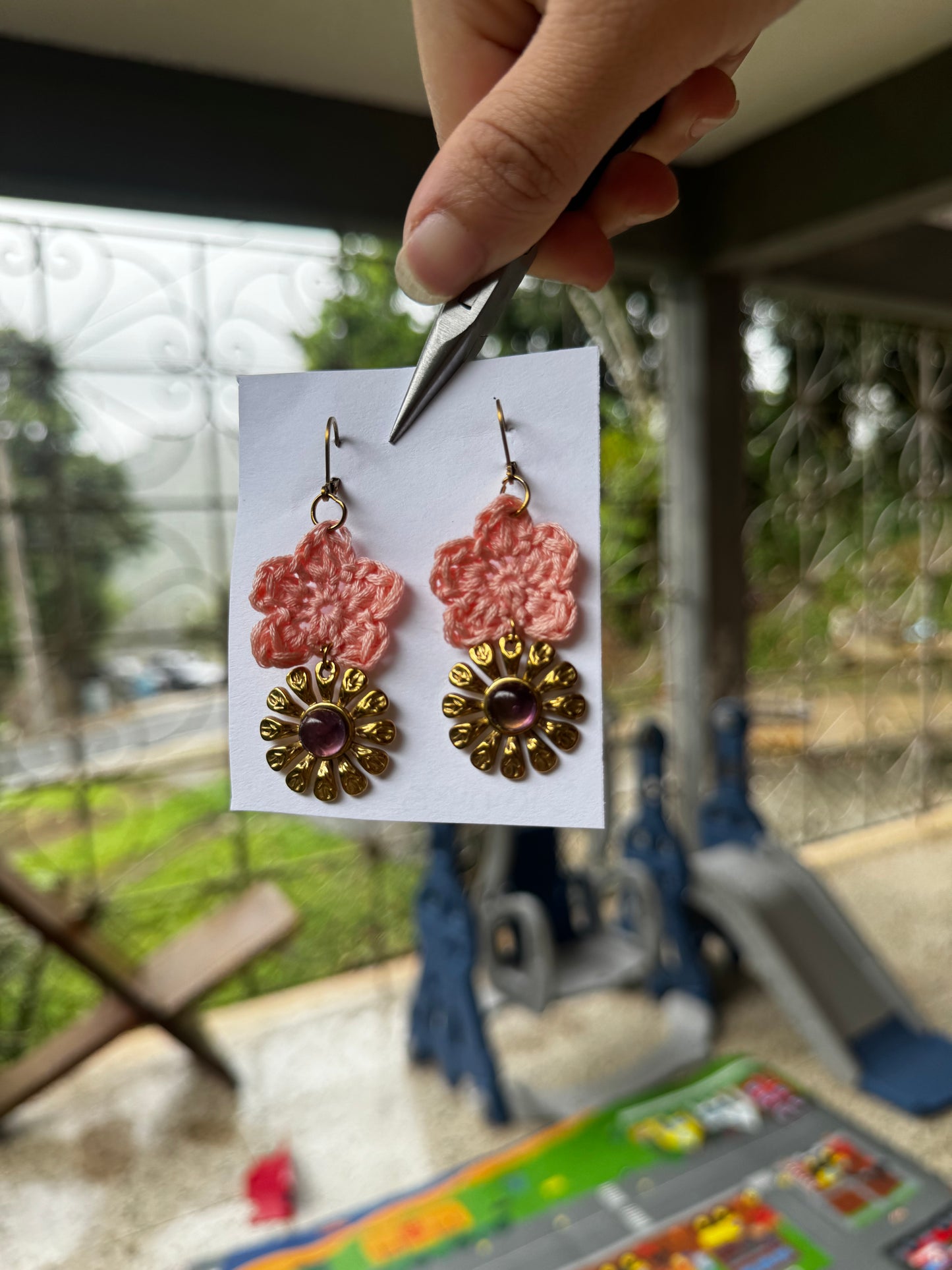 Texas vibe earrings