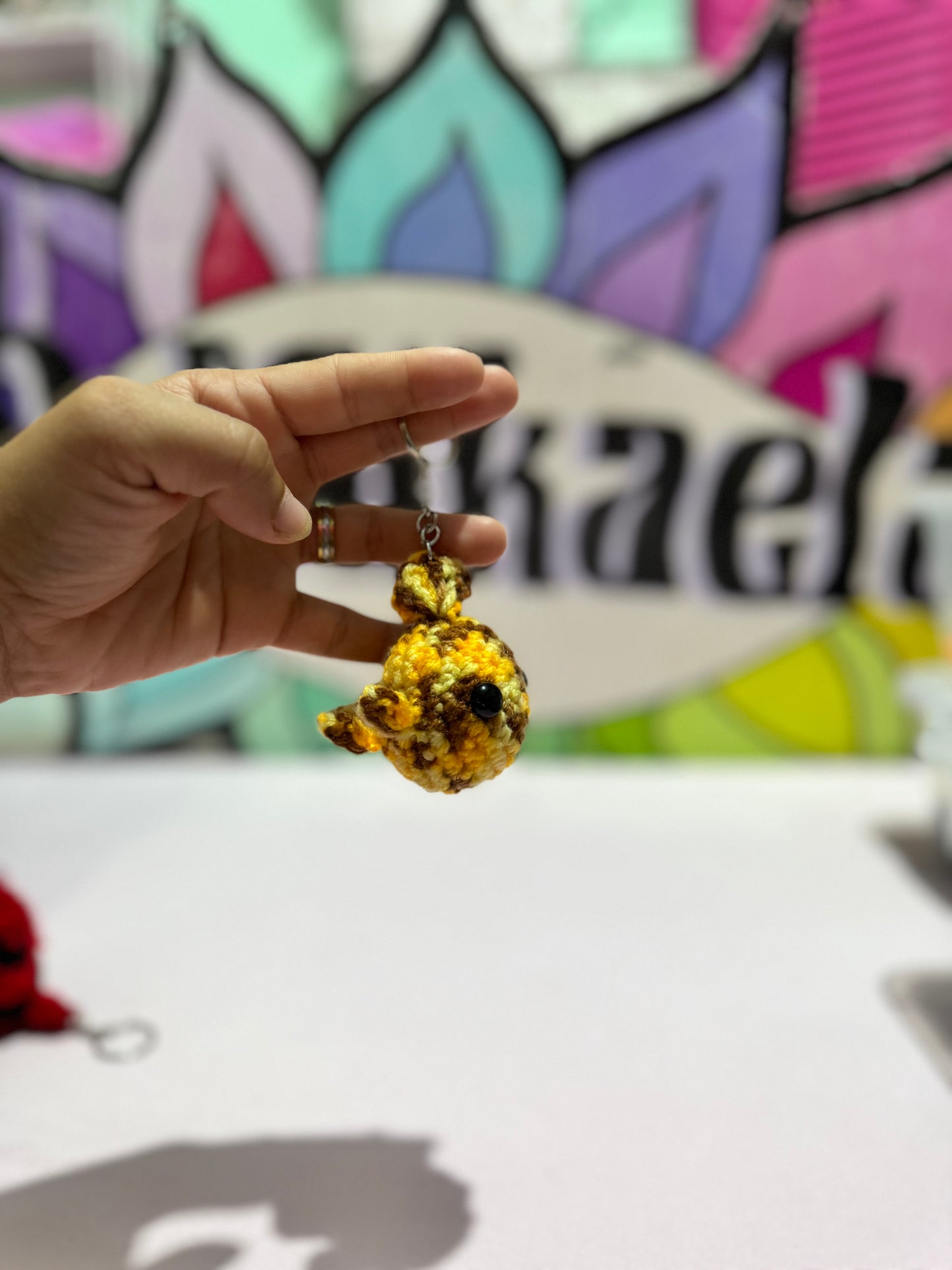 Fish keychain