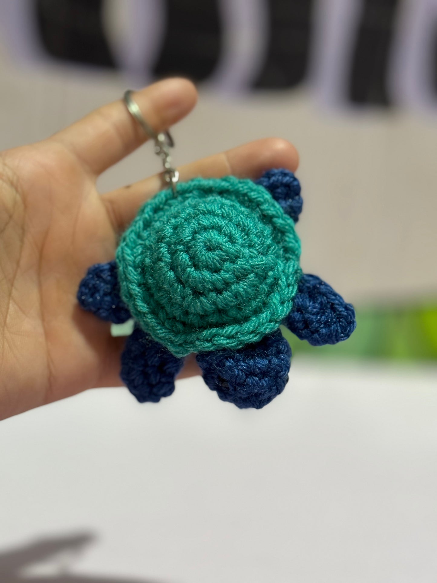 Tortuga de mar keychain