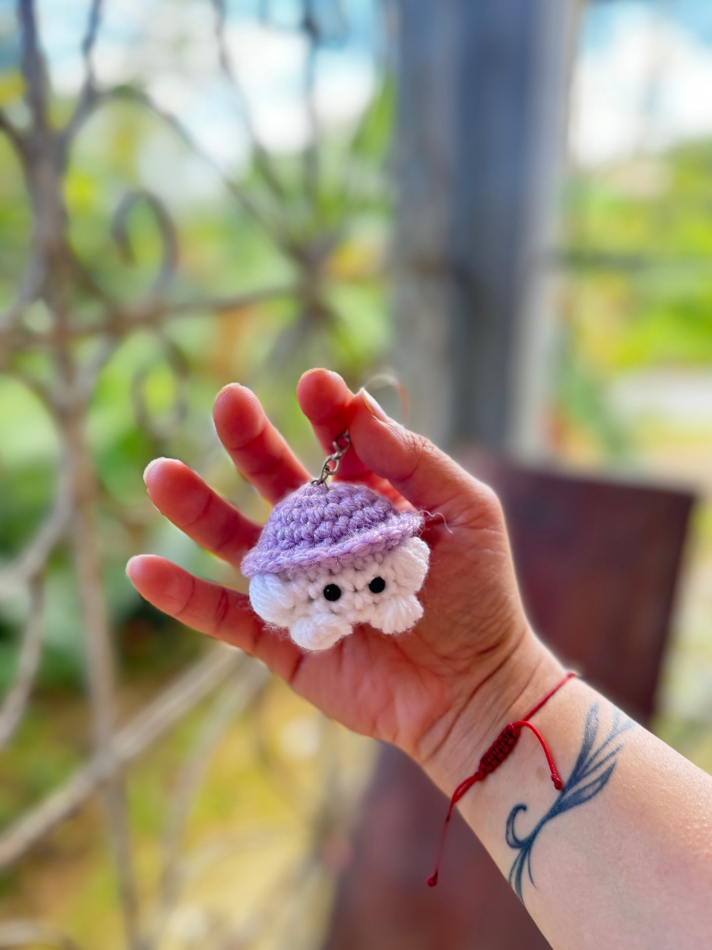 Mushie key chain