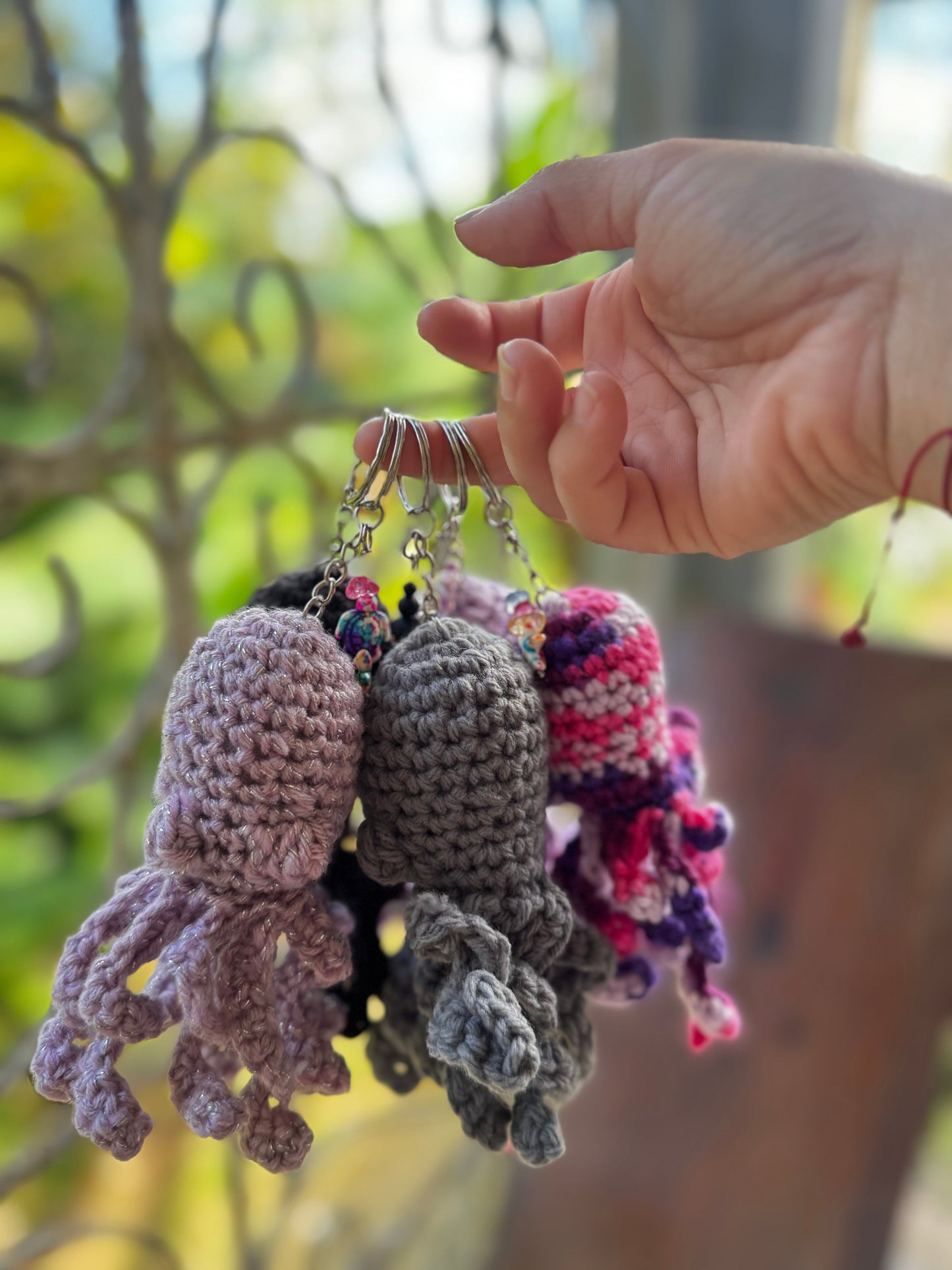 Octopus key chain