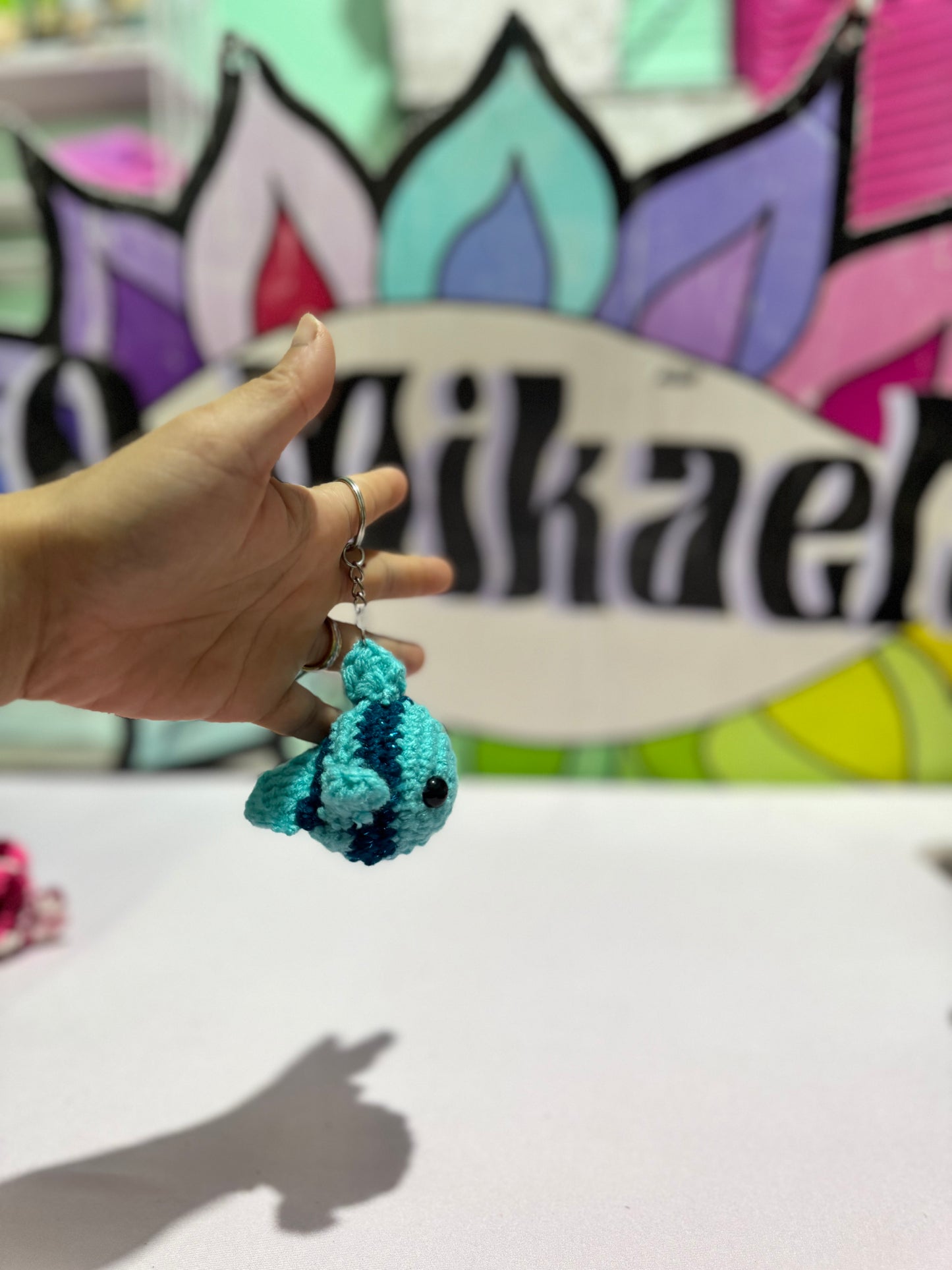 Fish keychain