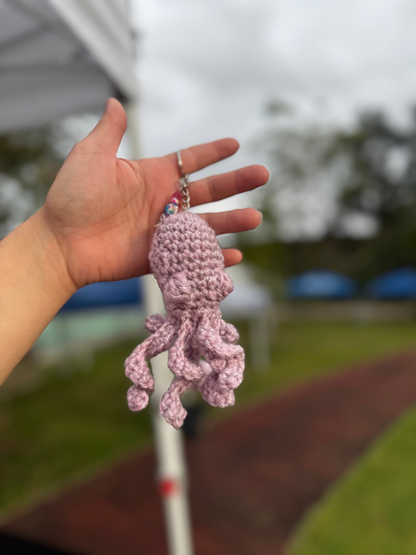 Octopus key chain