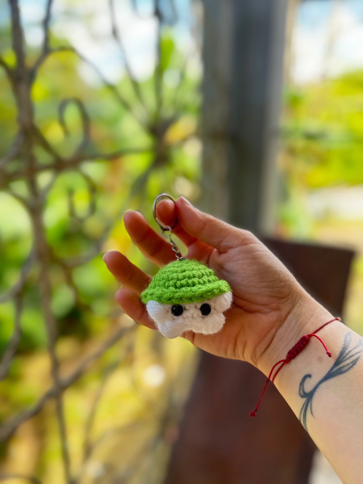 Mushie key chain