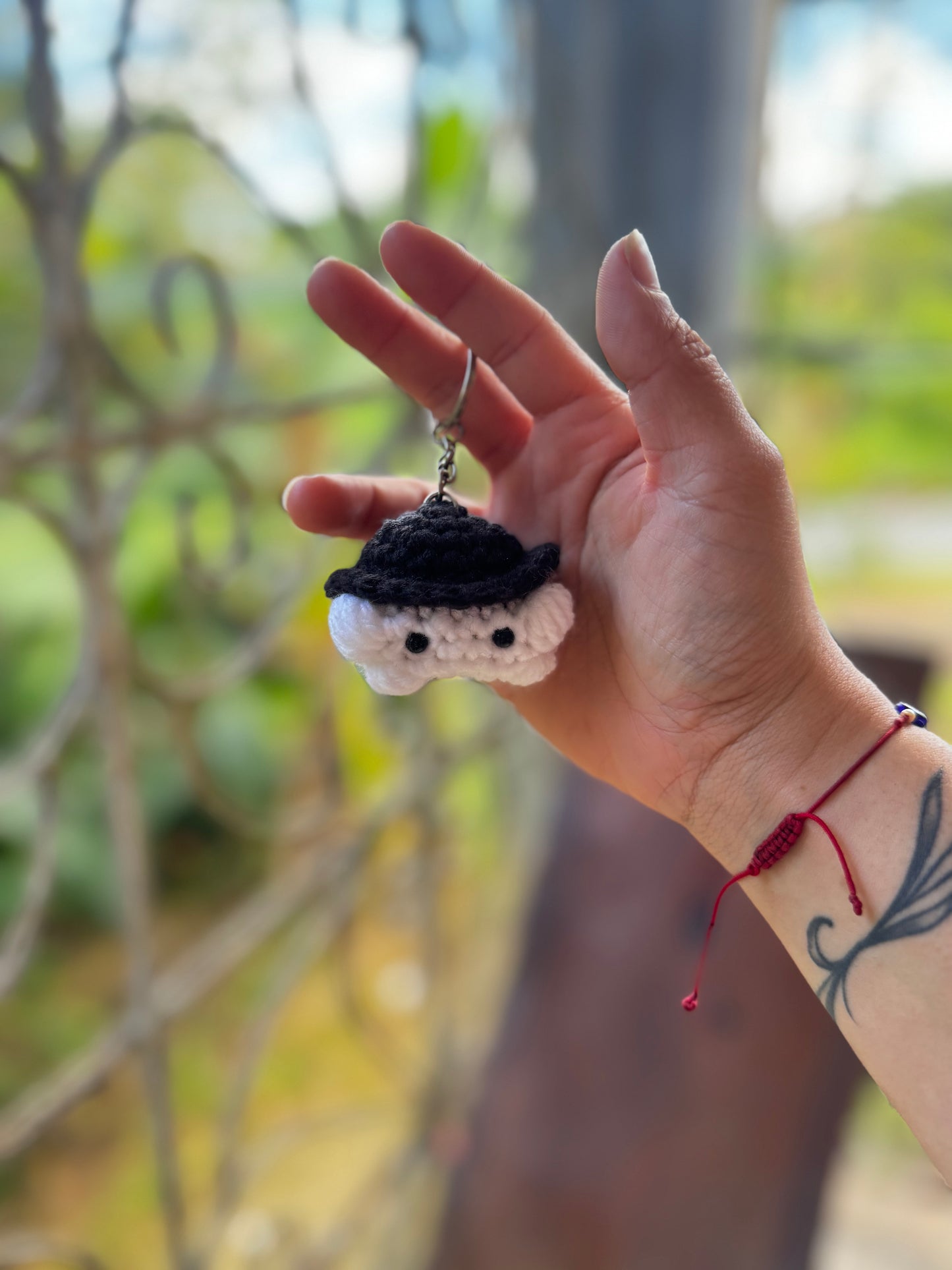 Mushie key chain