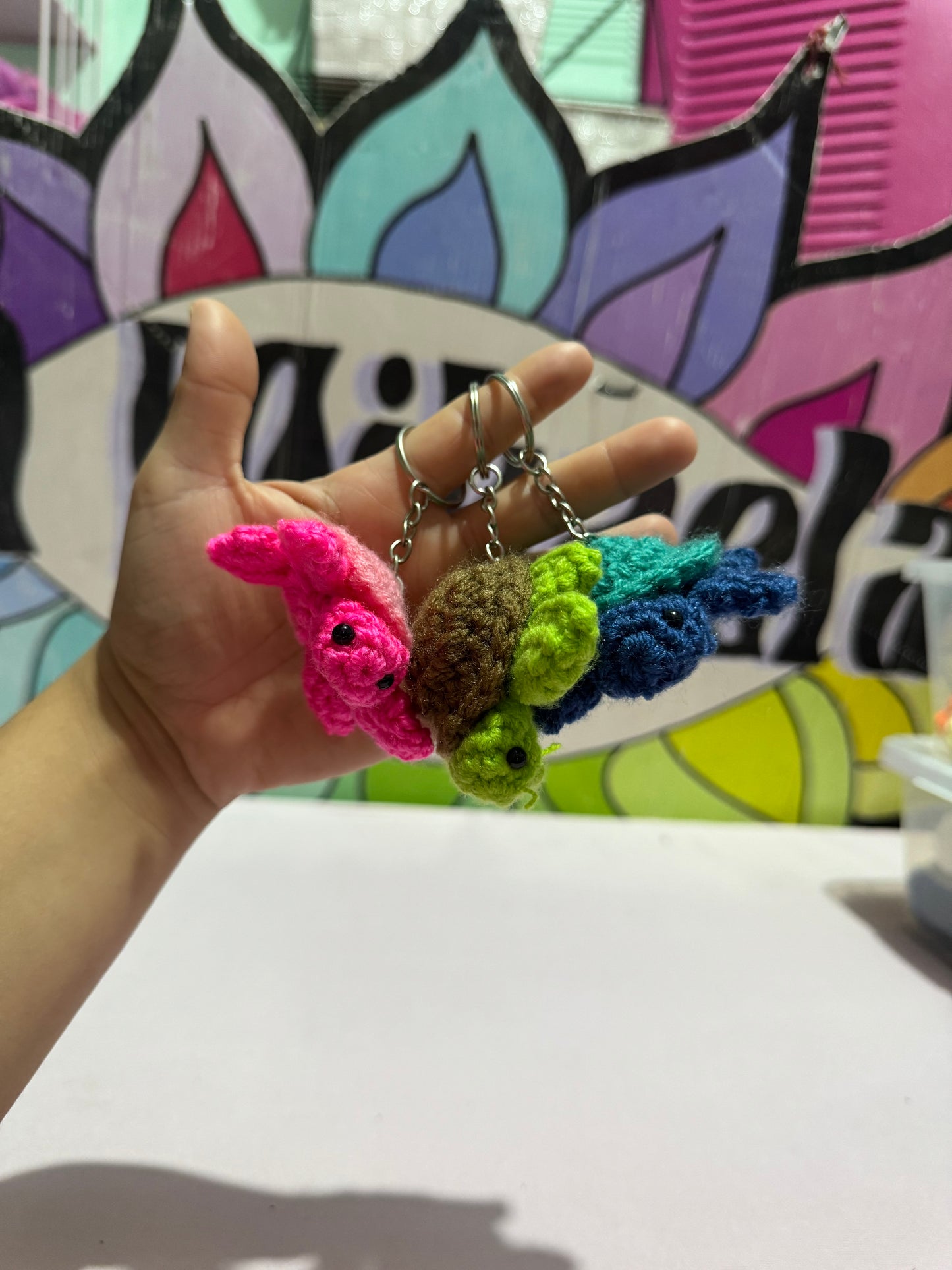 Tortuga de mar keychain