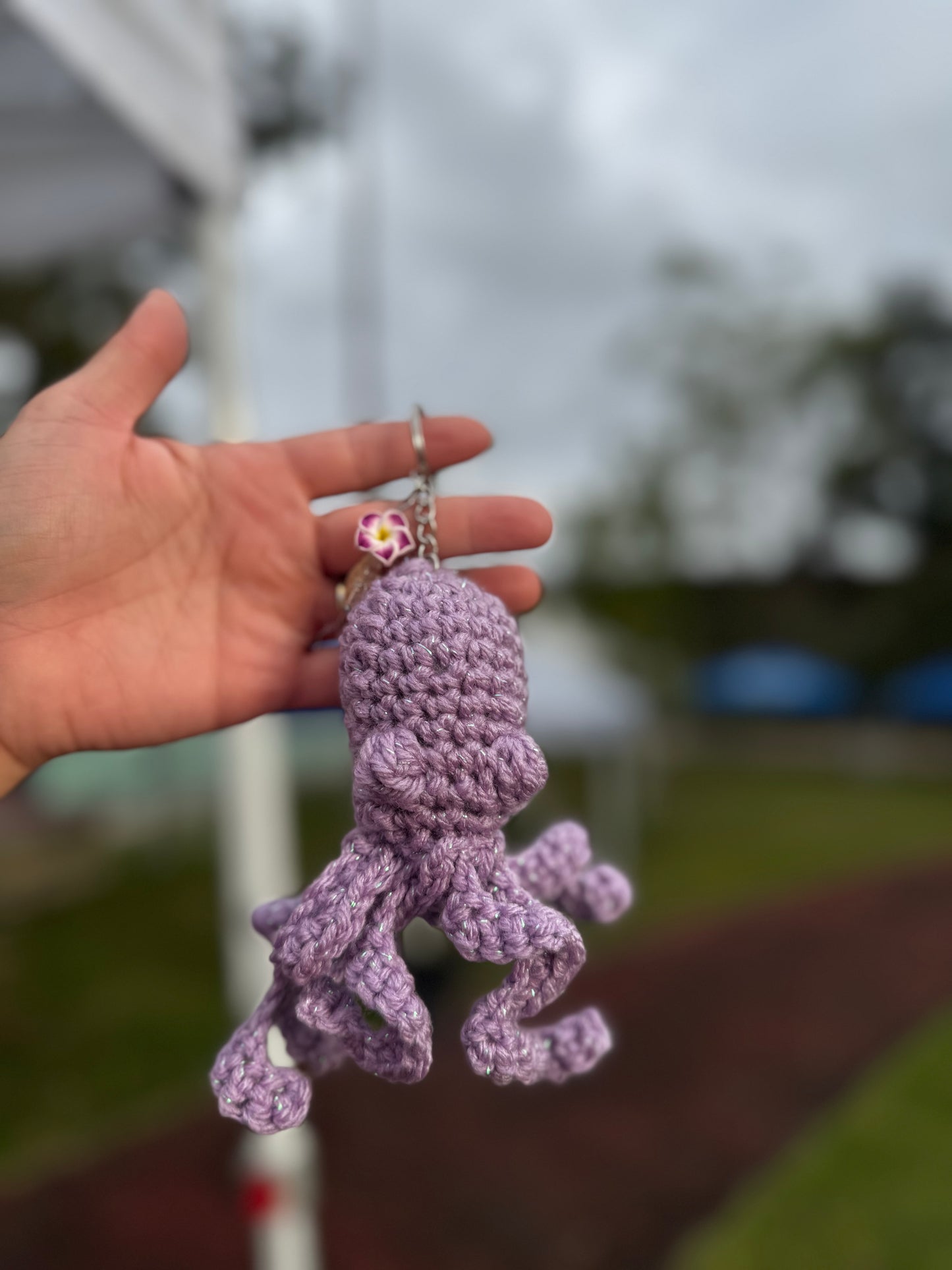 Octopus key chain