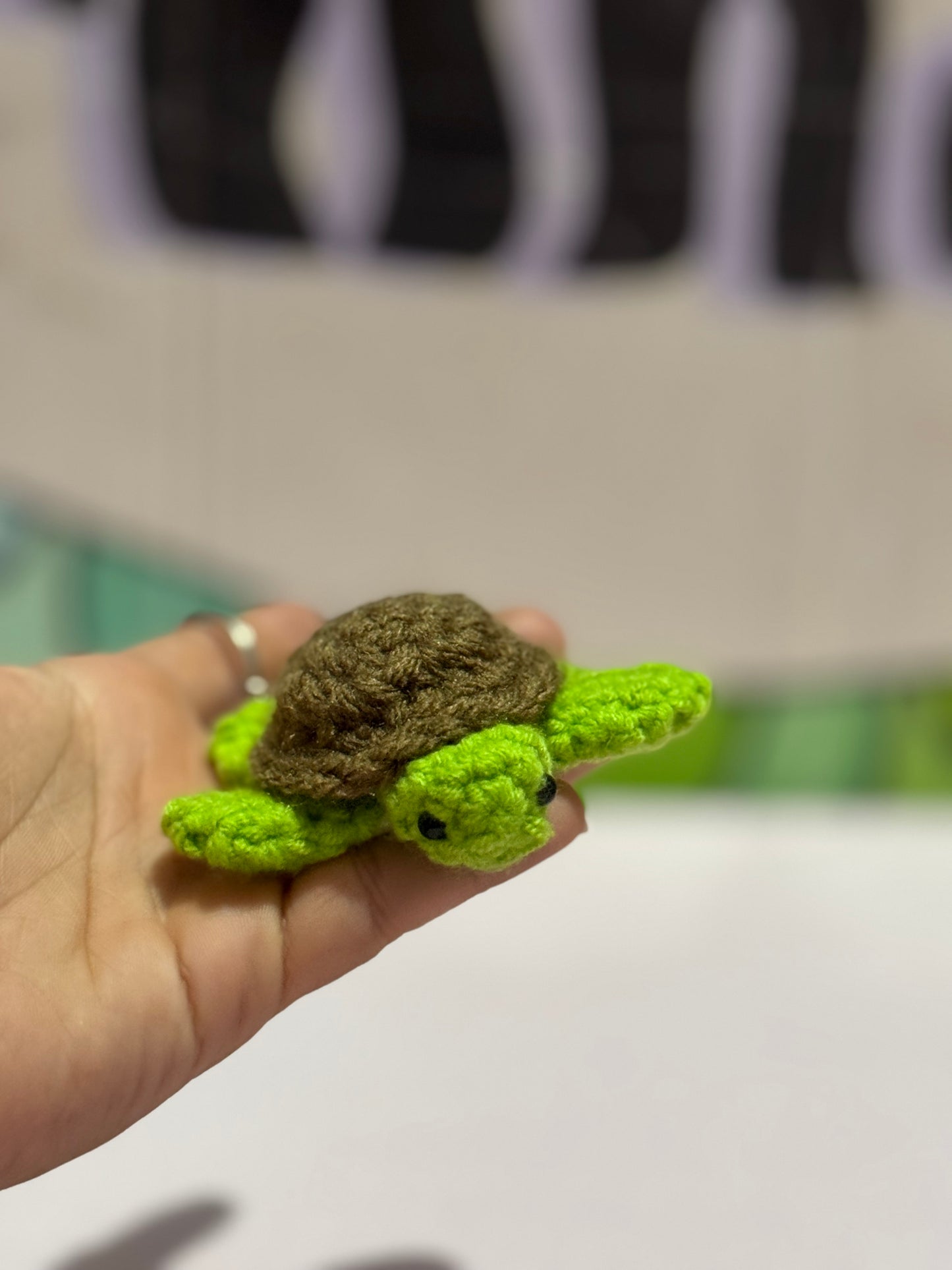 Tortuga de mar keychain