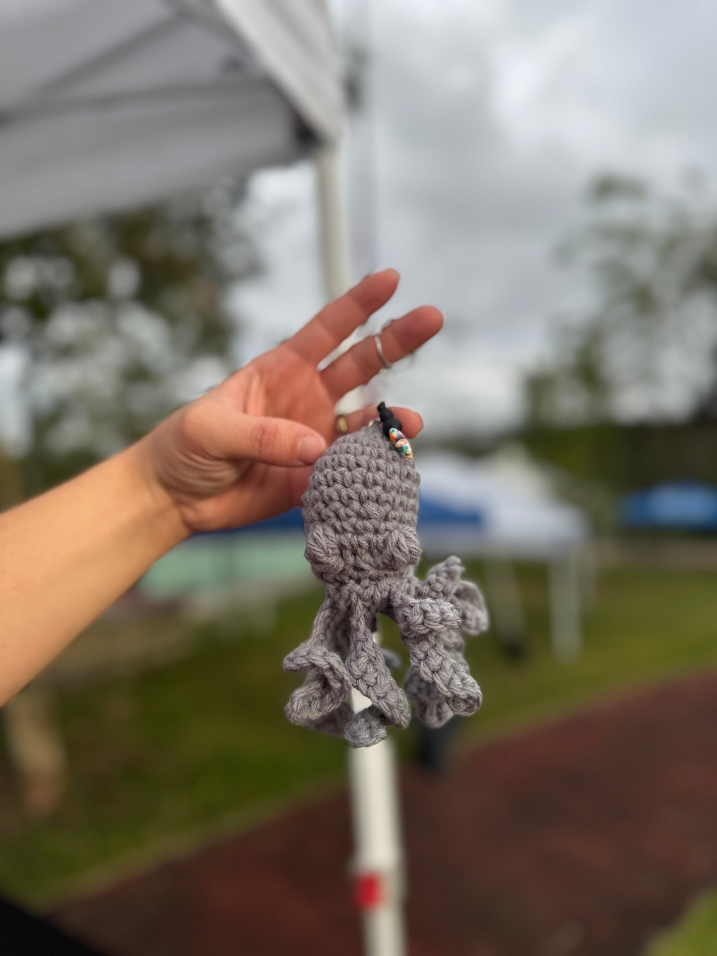 Octopus key chain
