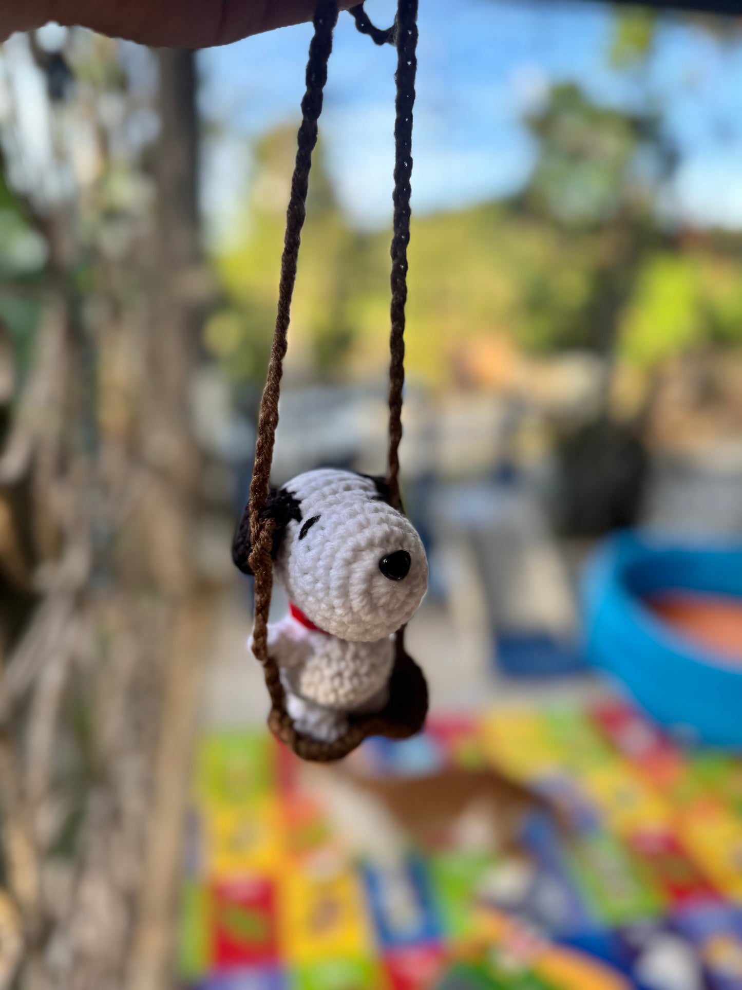 Snoopy car hanging