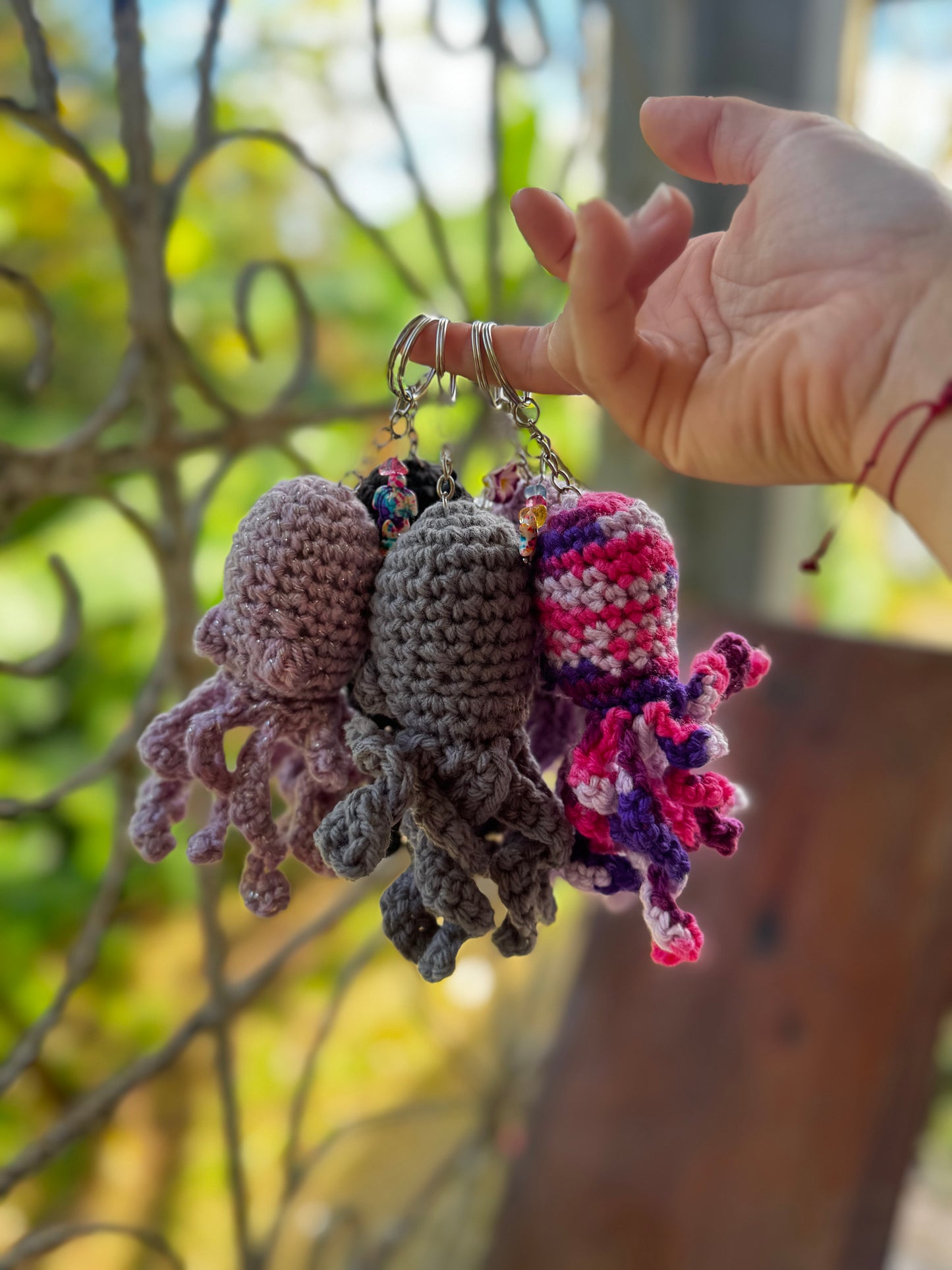 Octopus key chain