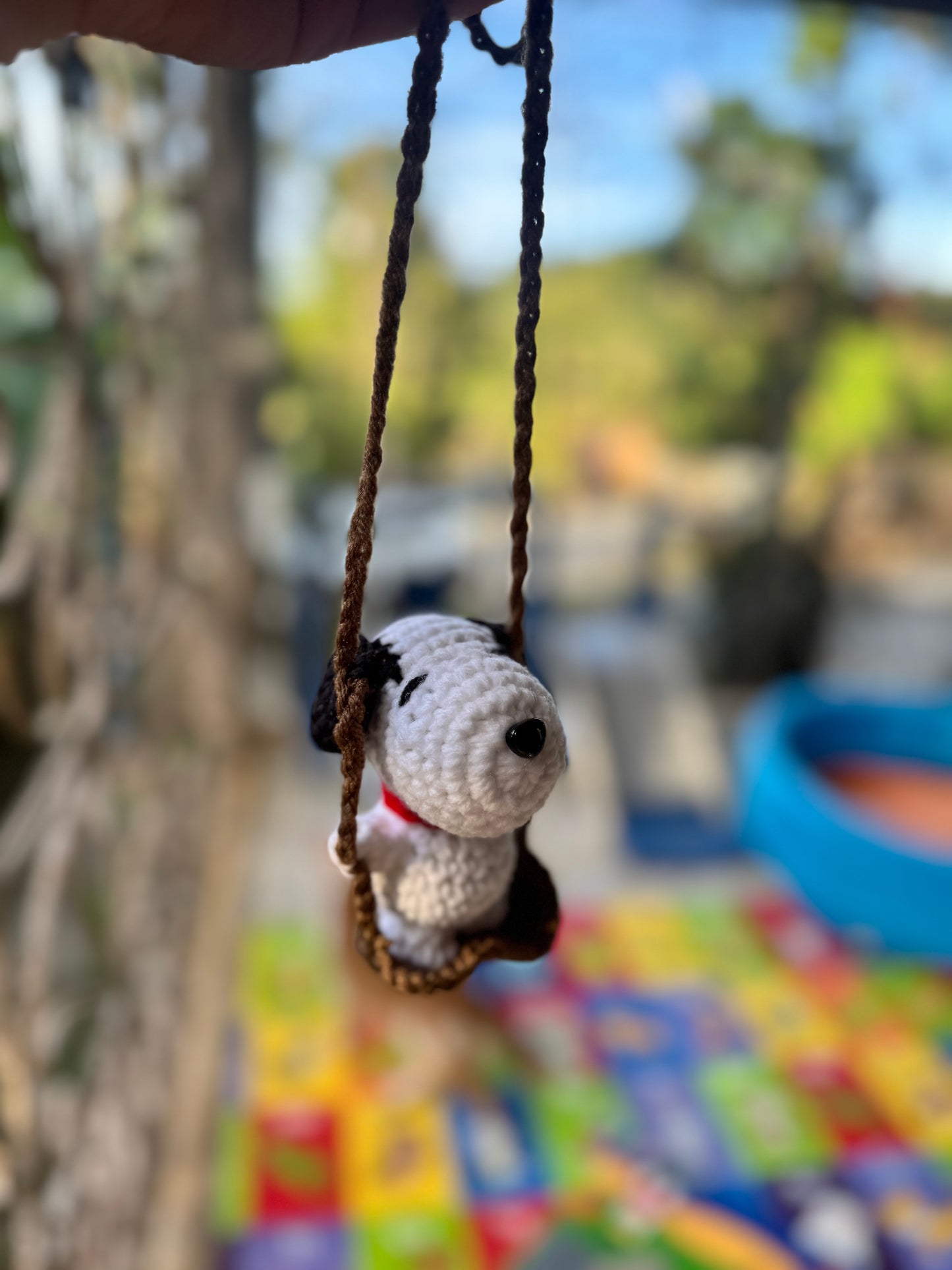 Snoopy car hanging