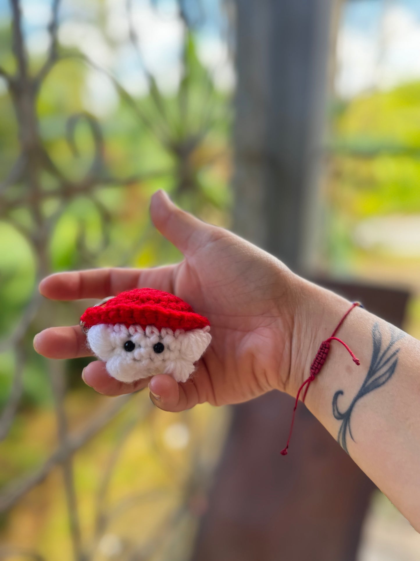 Mushie key chain