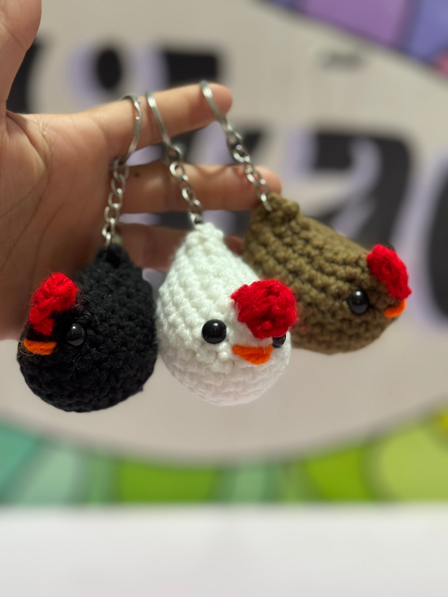 Gallina Keychain