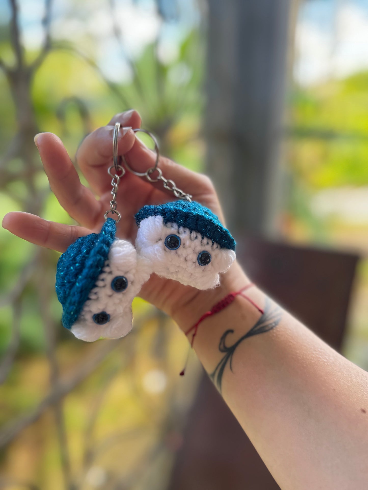 Mushie key chain
