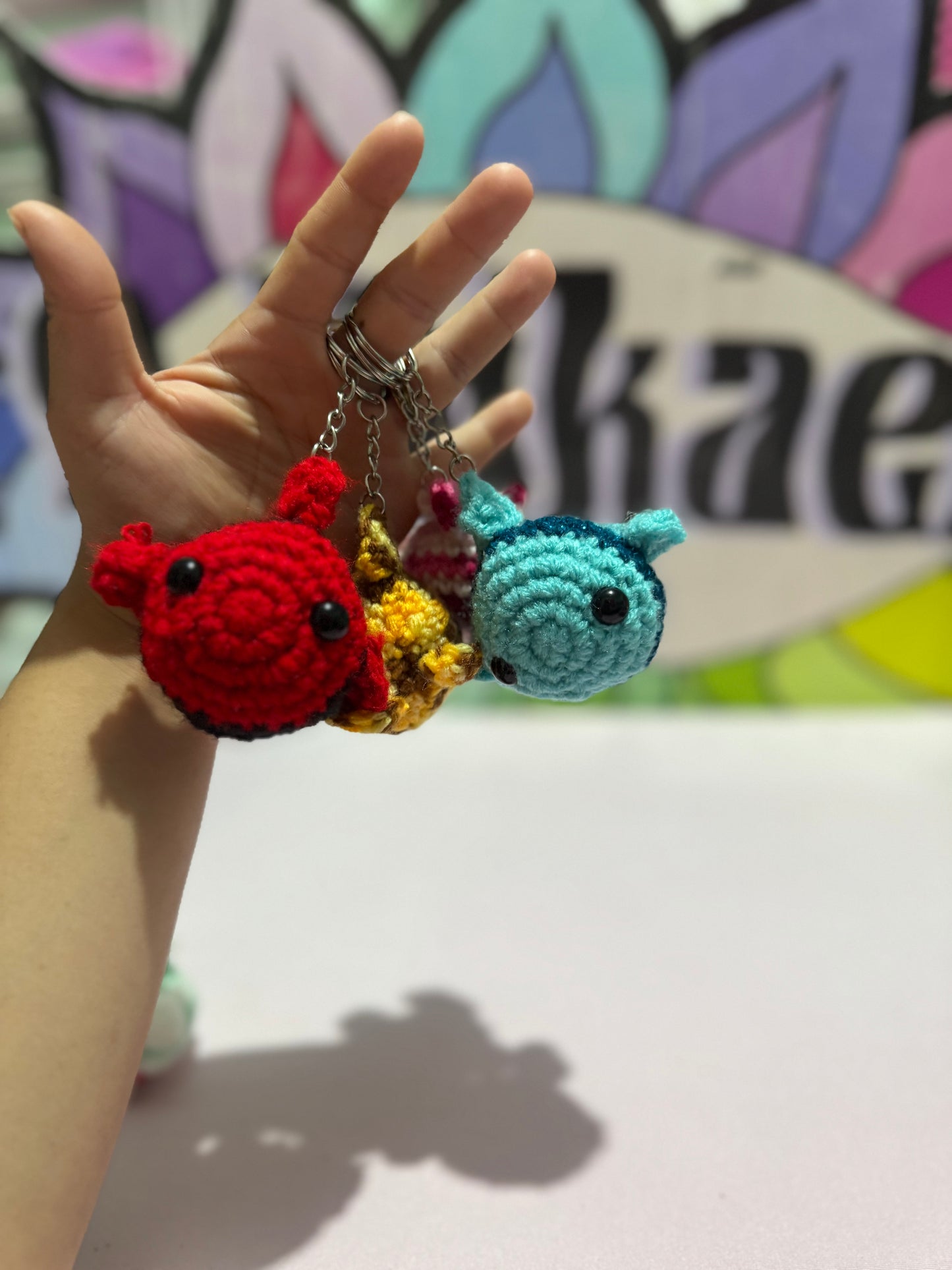 Fish keychain