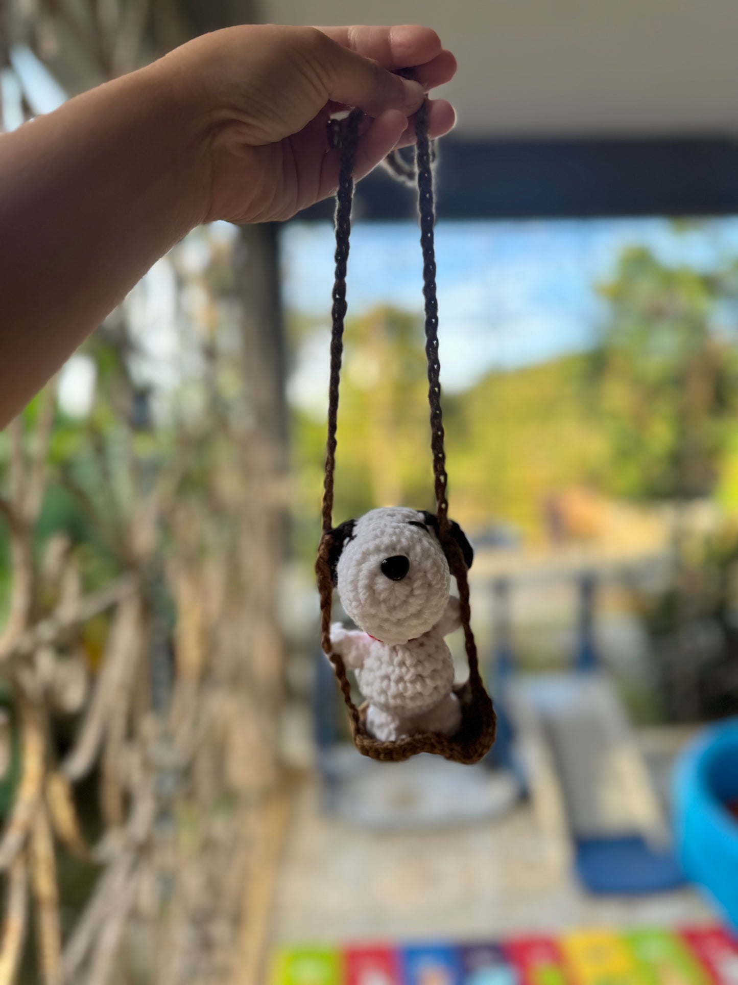Snoopy car hanging
