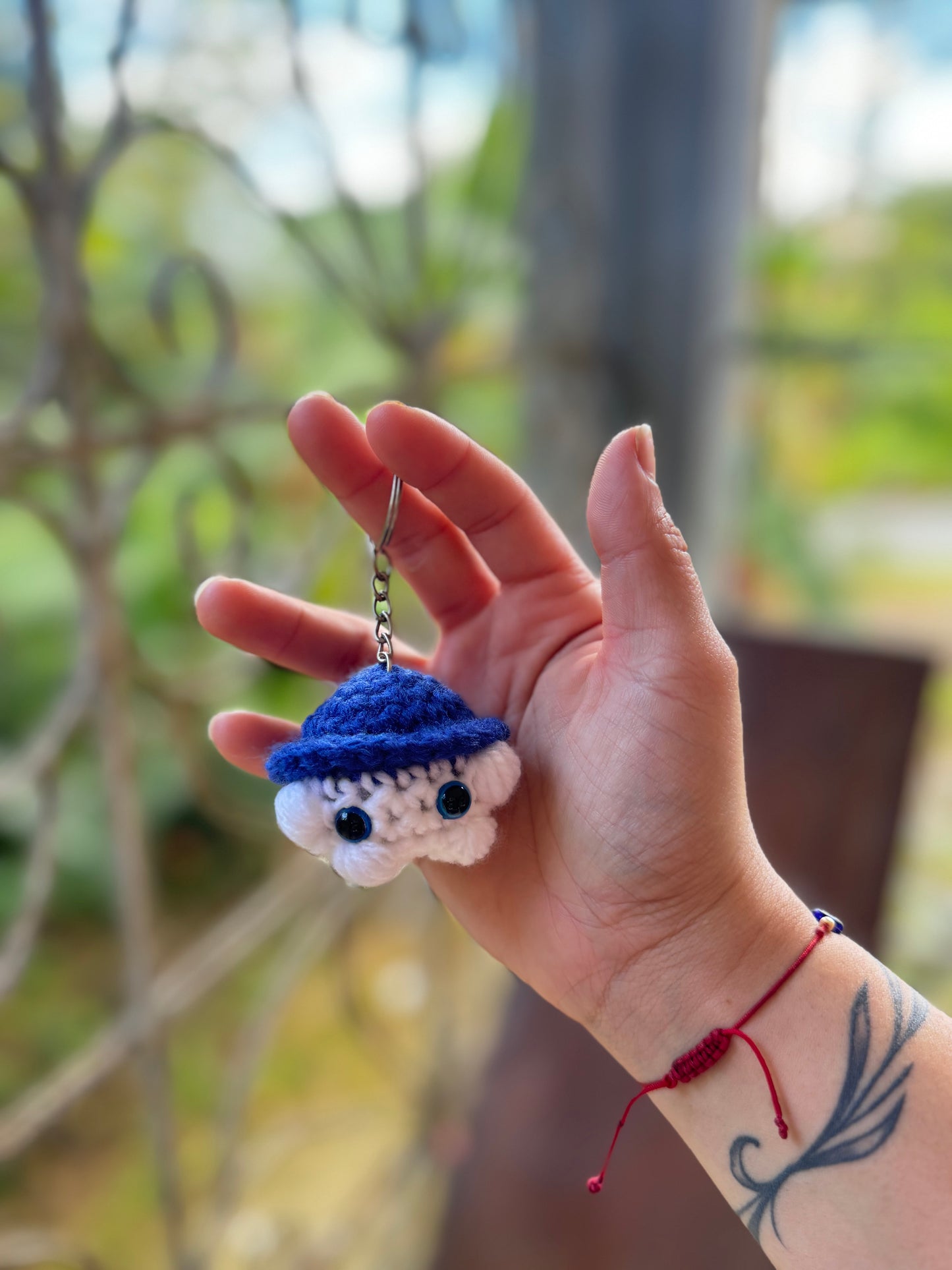 Mushie key chain