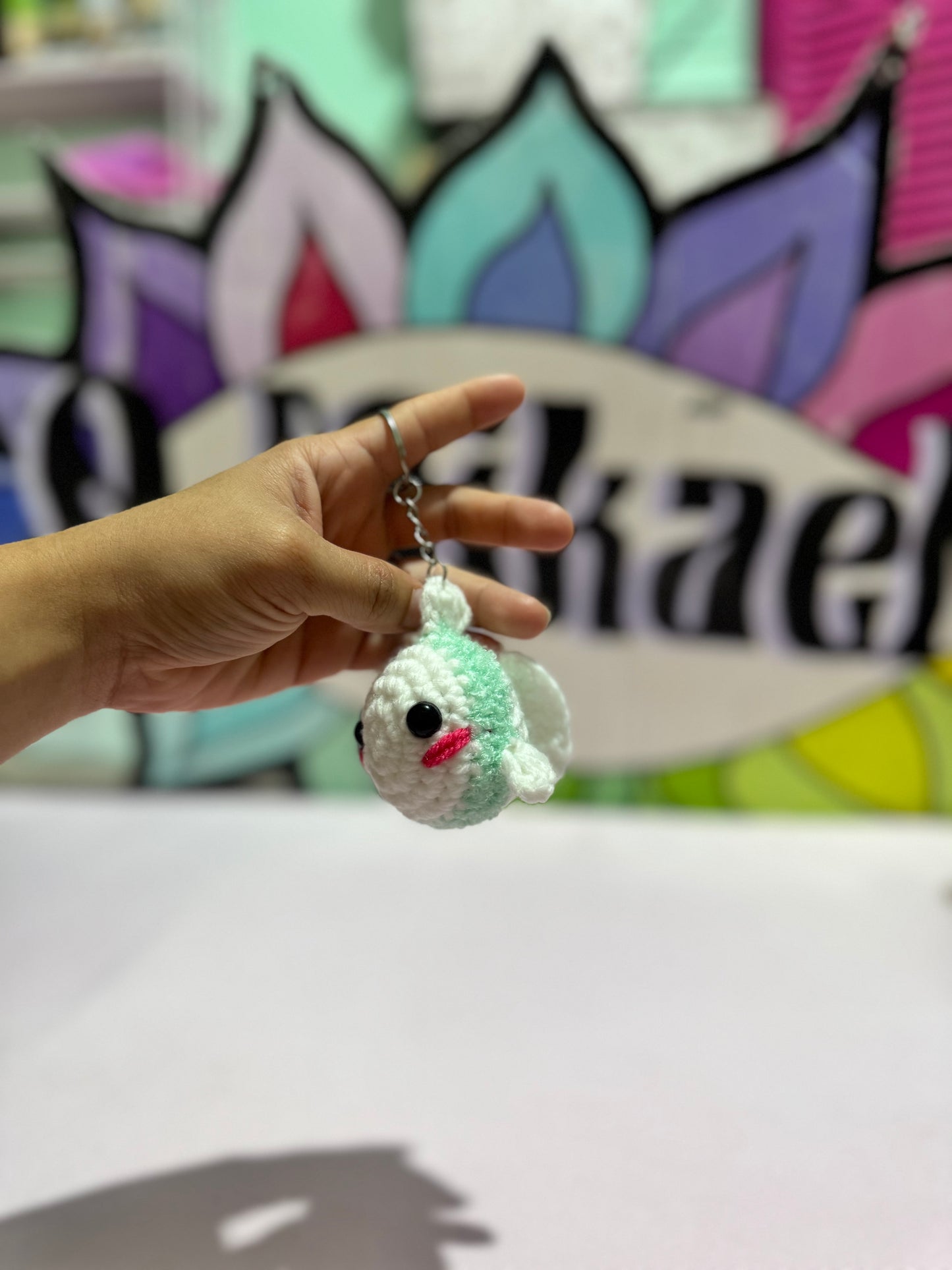 Fish keychain
