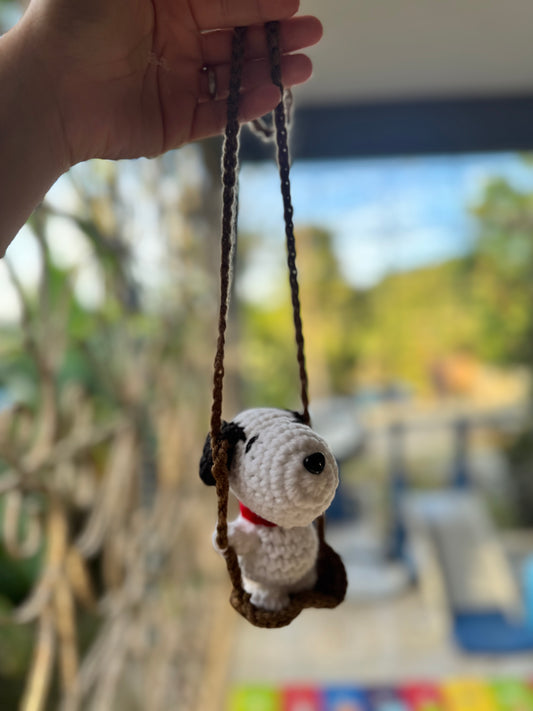 Snoopy car hanging