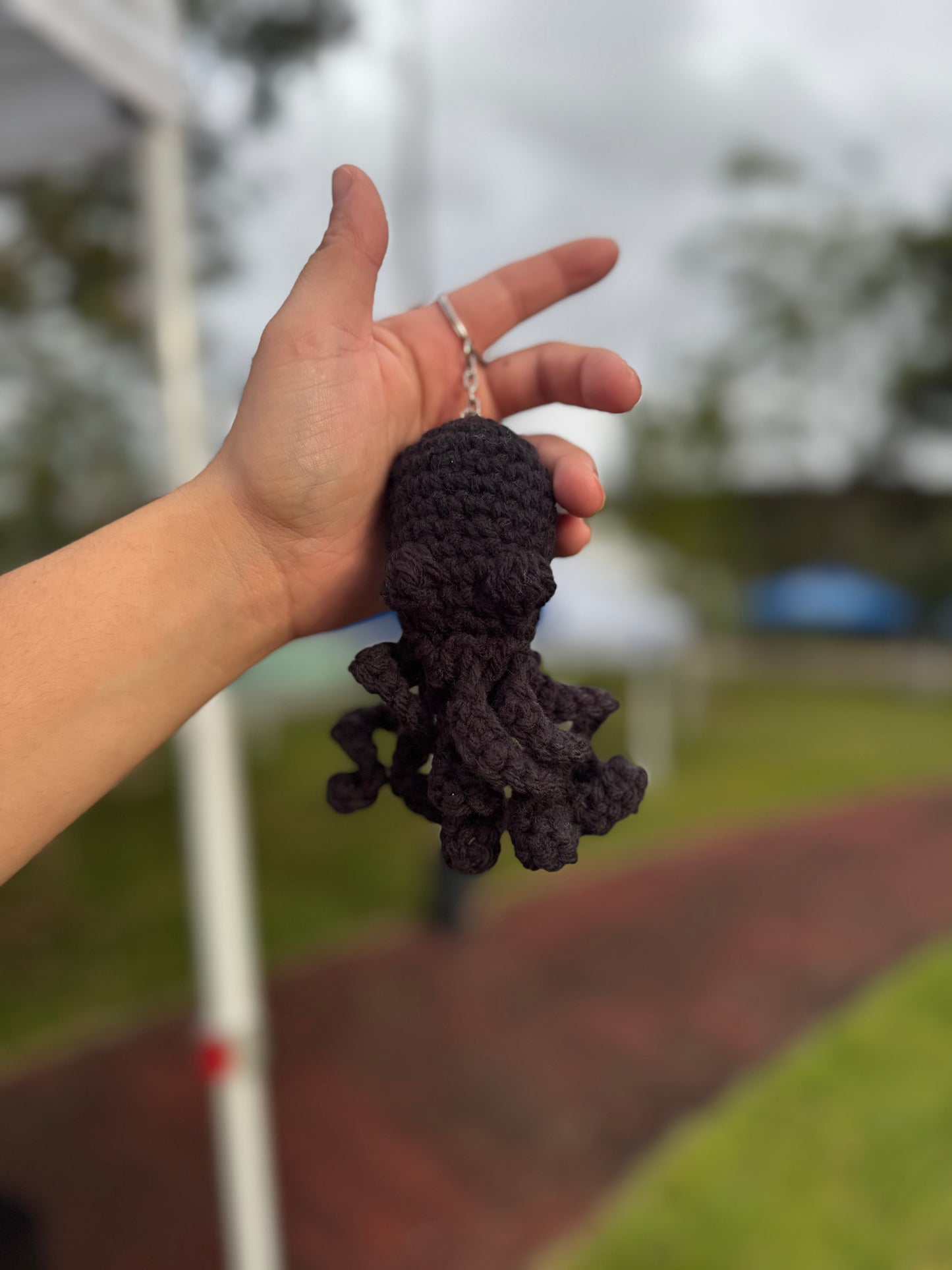 Octopus key chain