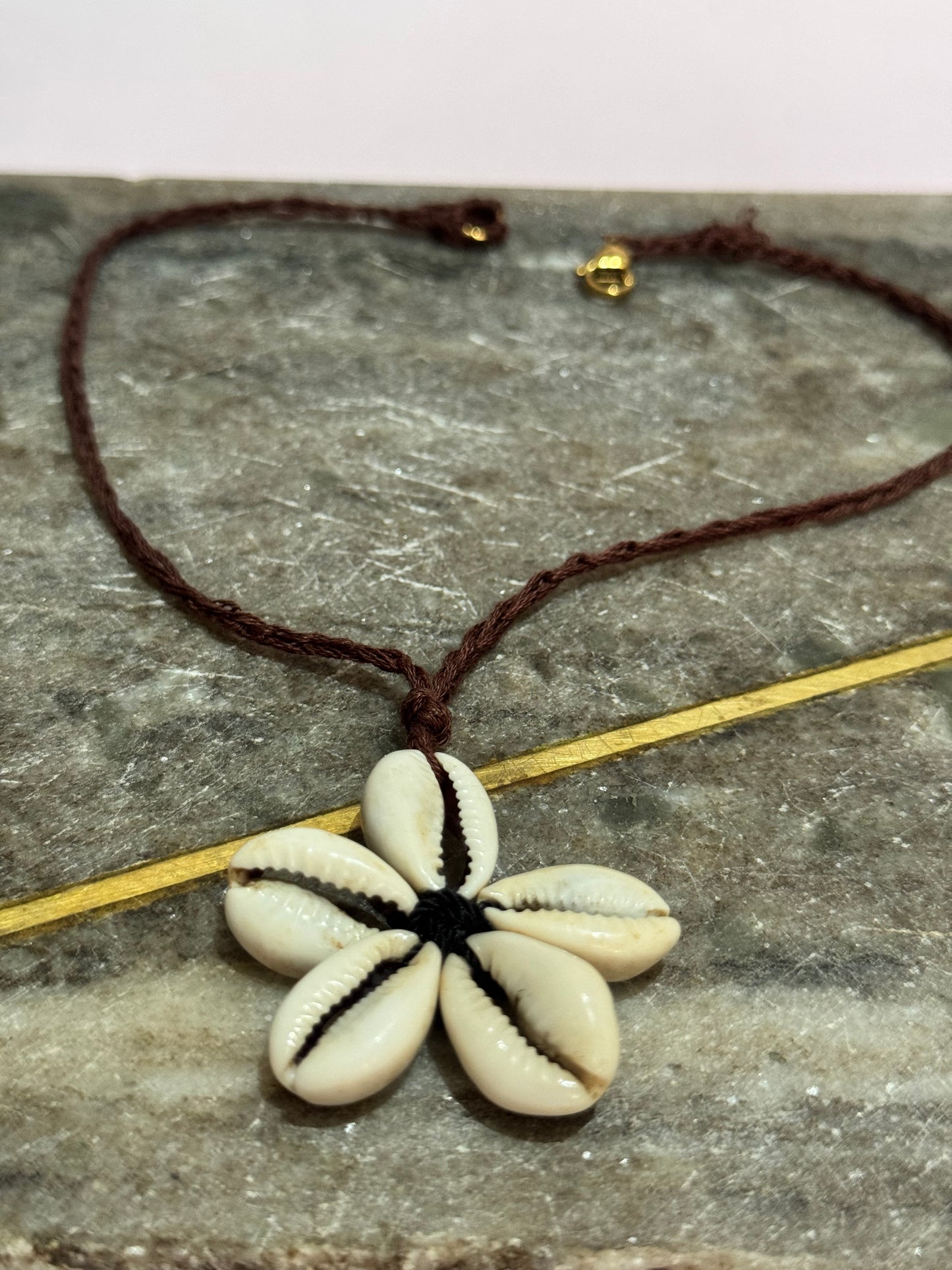 Choker estrella de caracoles
