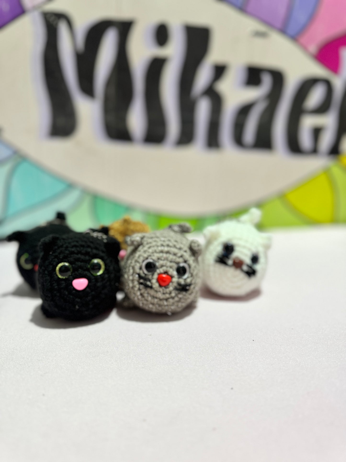Loaf cat key chain