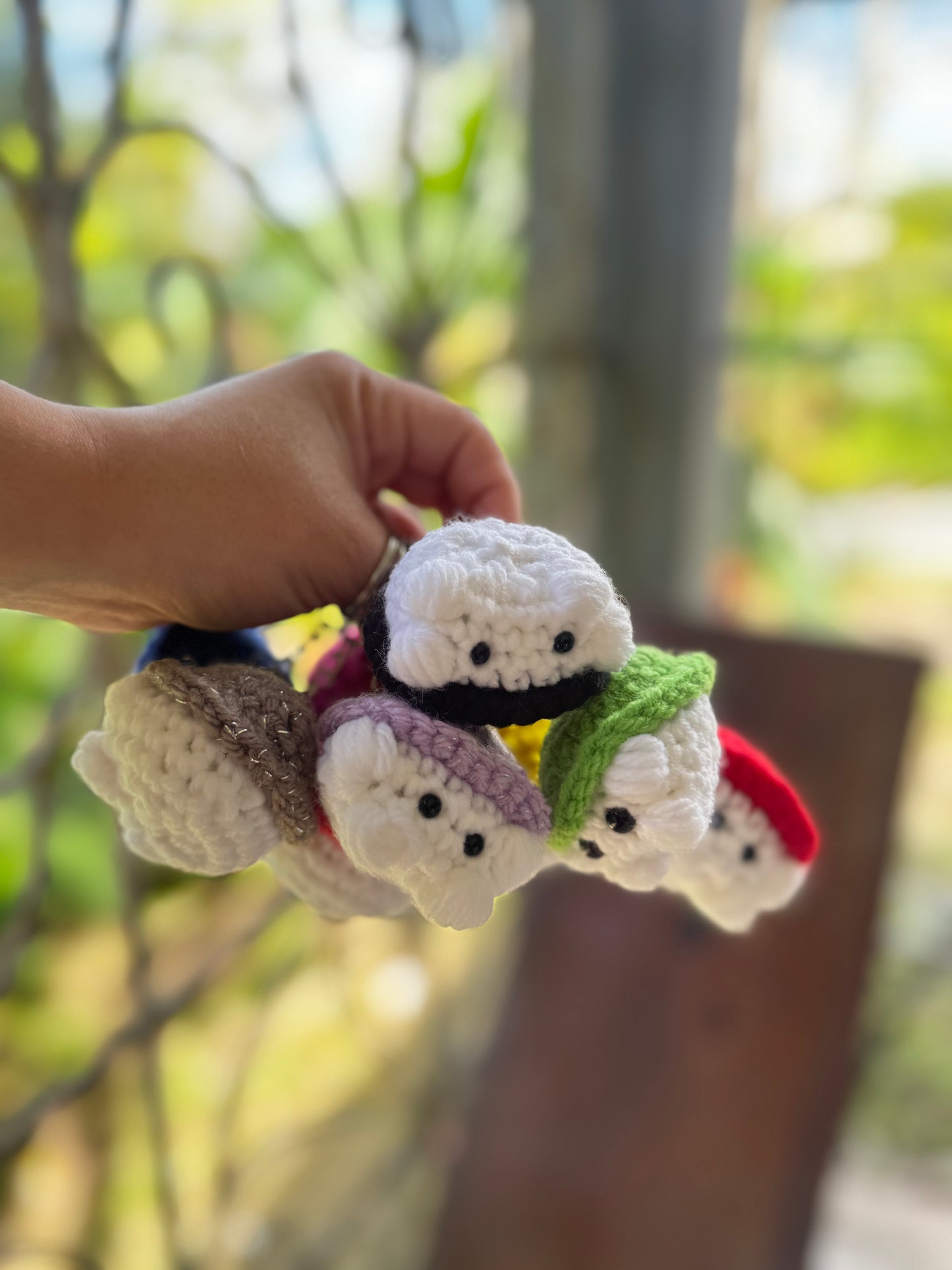 Mushie key chain