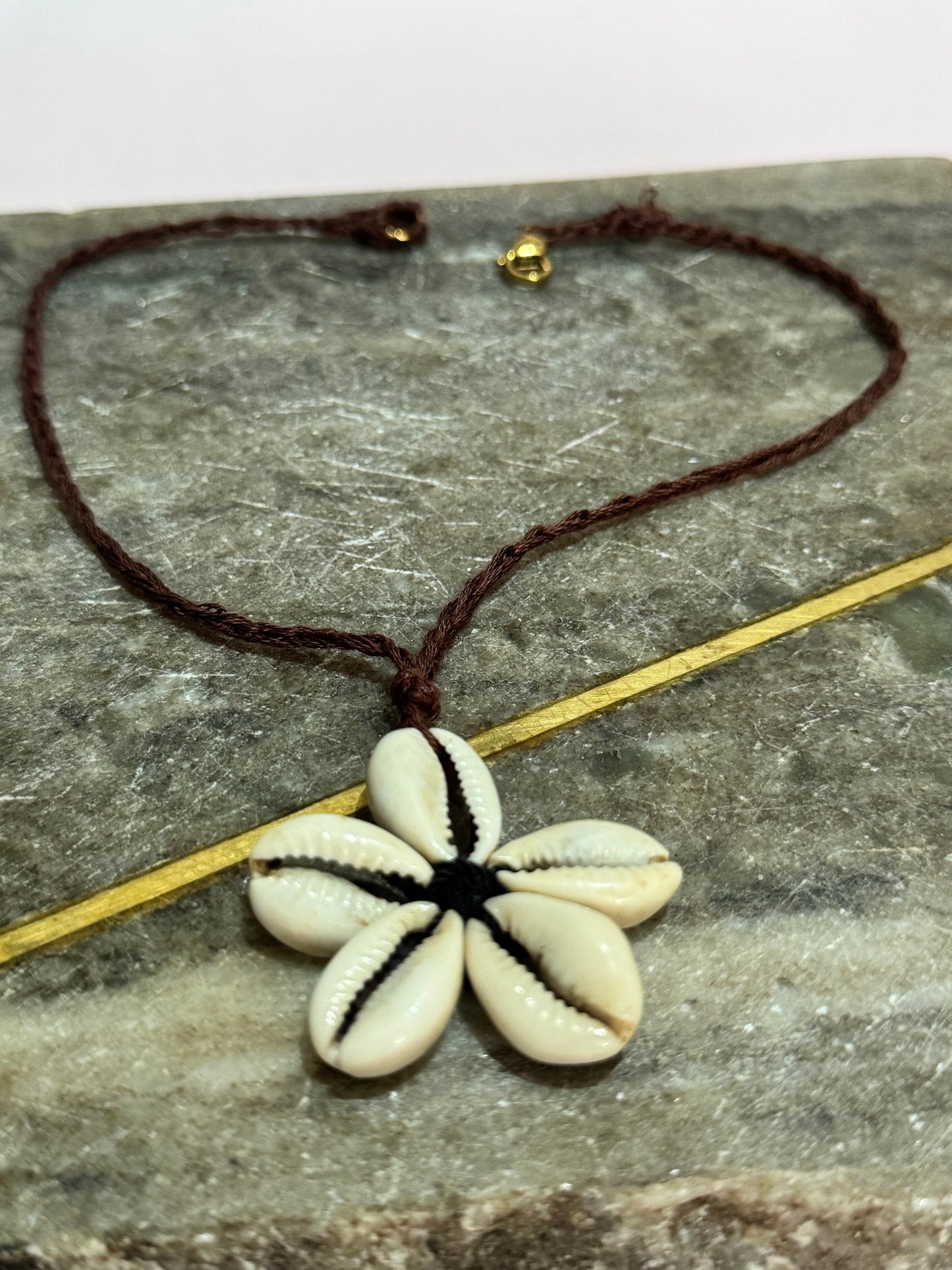 Choker estrella de caracoles
